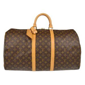Louis Vuitton Monogram Keepall 55 Travel Duffle Handbag M41424 SP0976 XX04086